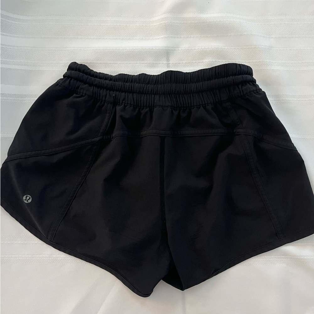 Lululemon Black Tracker shorts
